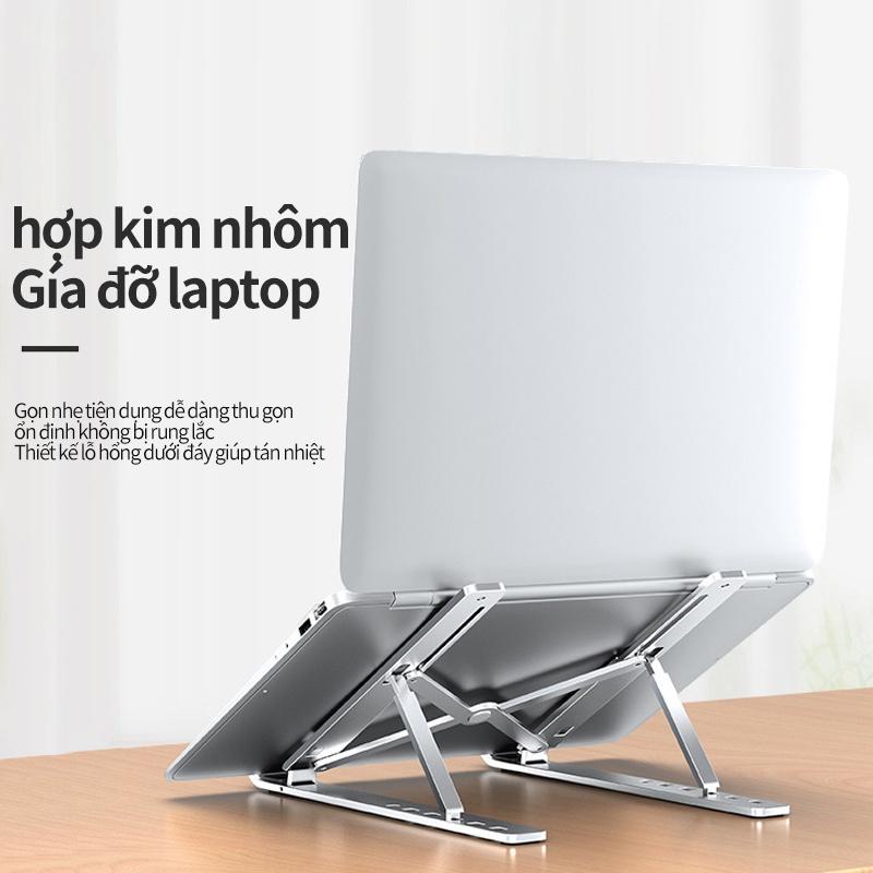 Giá đỡ máy tính xách tay MC hợp kim nhôm có thể điều chỉnh phù hợp cho máy tính xách tay Giá đỡ LAPTOP