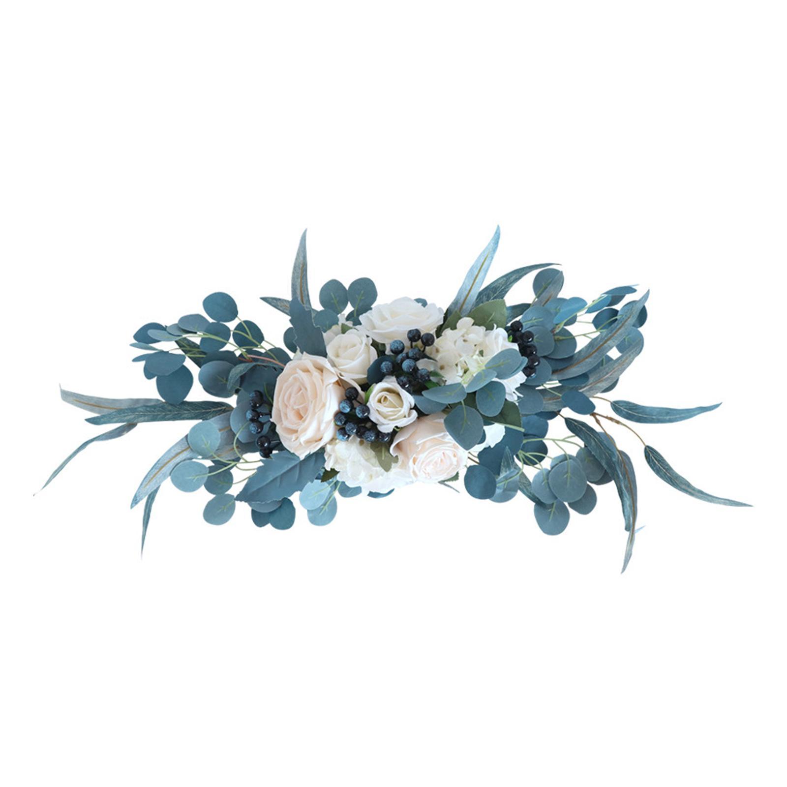 Artificial Wedding Arch Flowers ,Flower Arrangement Floral Swags for DIY Wedding Backdrop