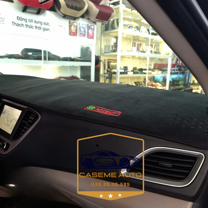 [CHEVROLET TRAILBLAZER] Thảm Taplo 3 Lớp Dành Cho Xe CHEVROLET TRAILBLAZER, Nhung Lông Cừu Và Da Vân Carbon Cao Cấp - Hàng Chính Hãng