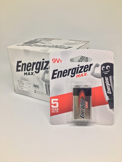 Pin vuông 9V Energizer 522 ALKALINE chính hãng ( Mẫu mới )