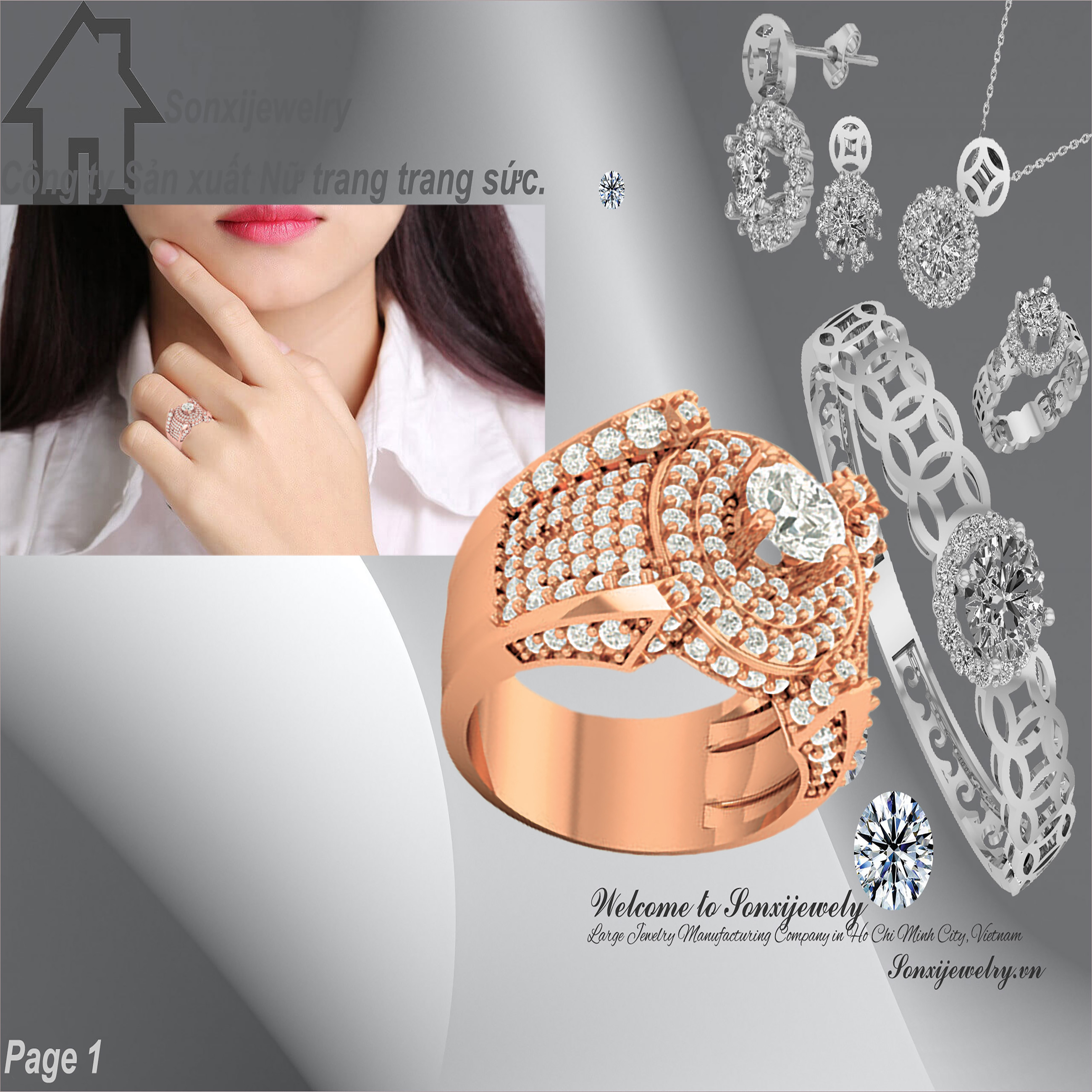 NHẪN NỮ TUỔI TEEN MẪU ĐẸP 106