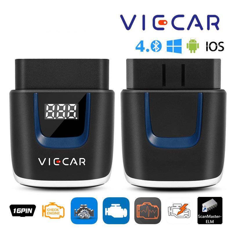 Vận Chuyển nhanh elm327 Xe Công Cụ Chẩn Đoán OBD2VP001 4.0 Bluetooth Chế Độ Kép