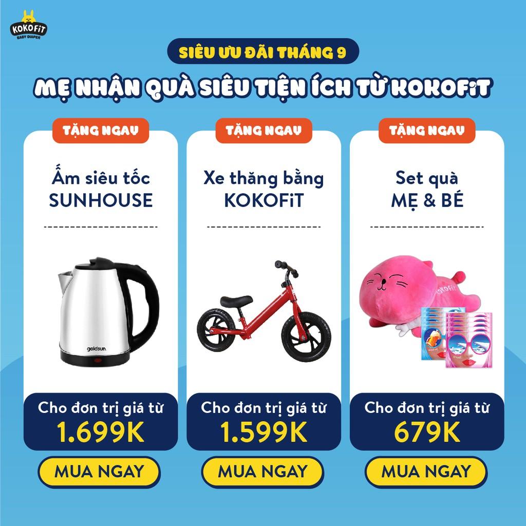 Combo 2 Bỉm Quần/Tã Quần KOKOFiT Hàn Quốc Cho Bé Size M30/L26/XL22/Jumbo18