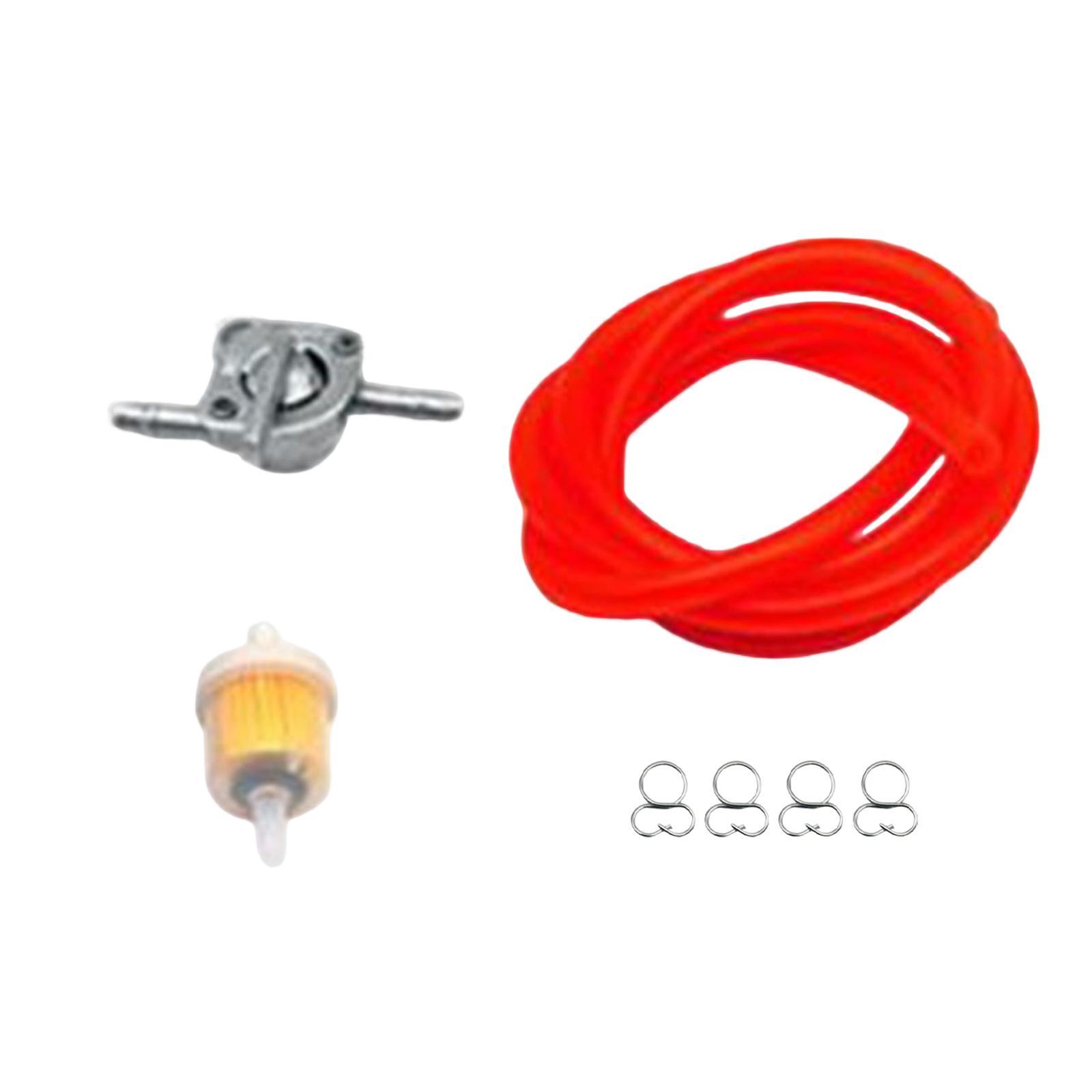 Professional Gas Fuel Switch with Filter Fuel Line for Motorcycle