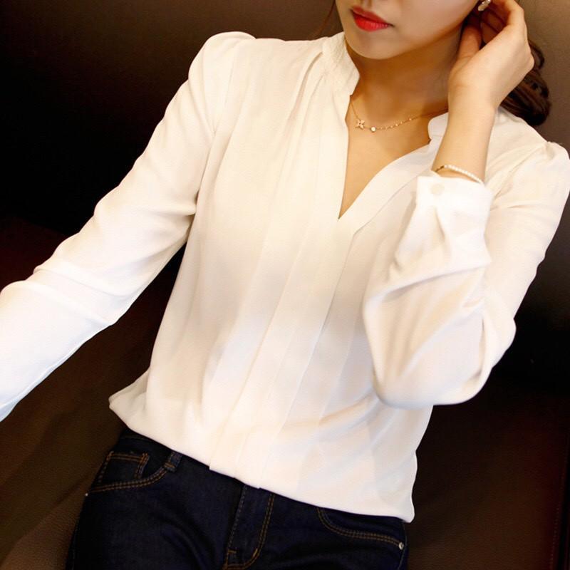 ÁO VON CHIFFON CÔNG SỞ LỊCH SỰ