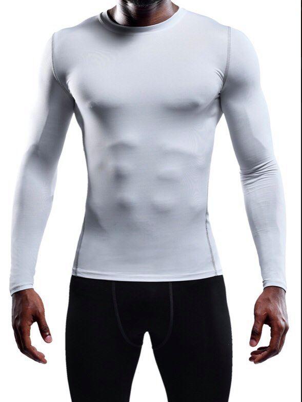 Áo thể thao giữ nhiệt nam Devops dài tay cổ cao chất thun co giãn ôm body bóng đá rổ gym