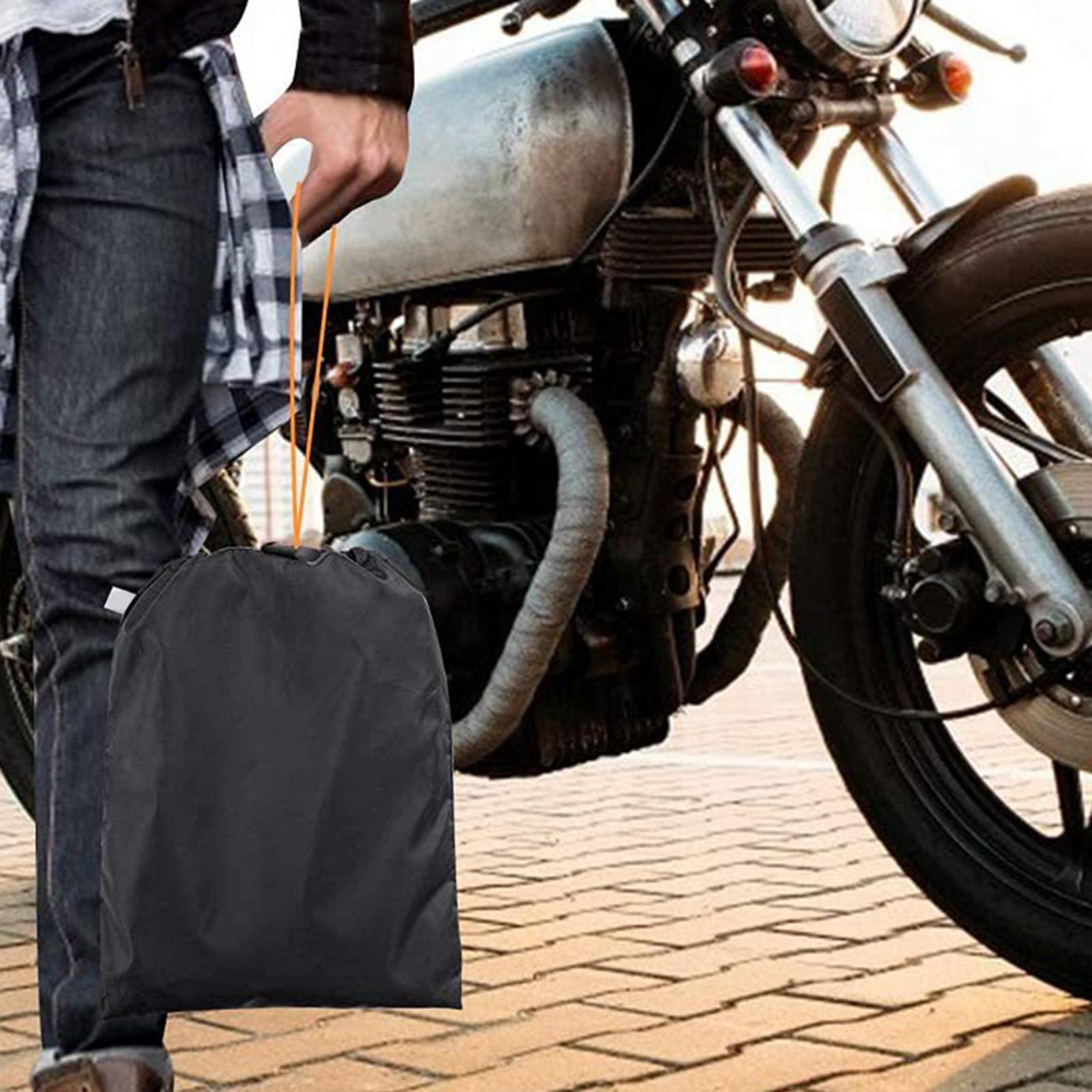 210D Motorcycle Cover Windproof Buckles Protective Motorbike Cover