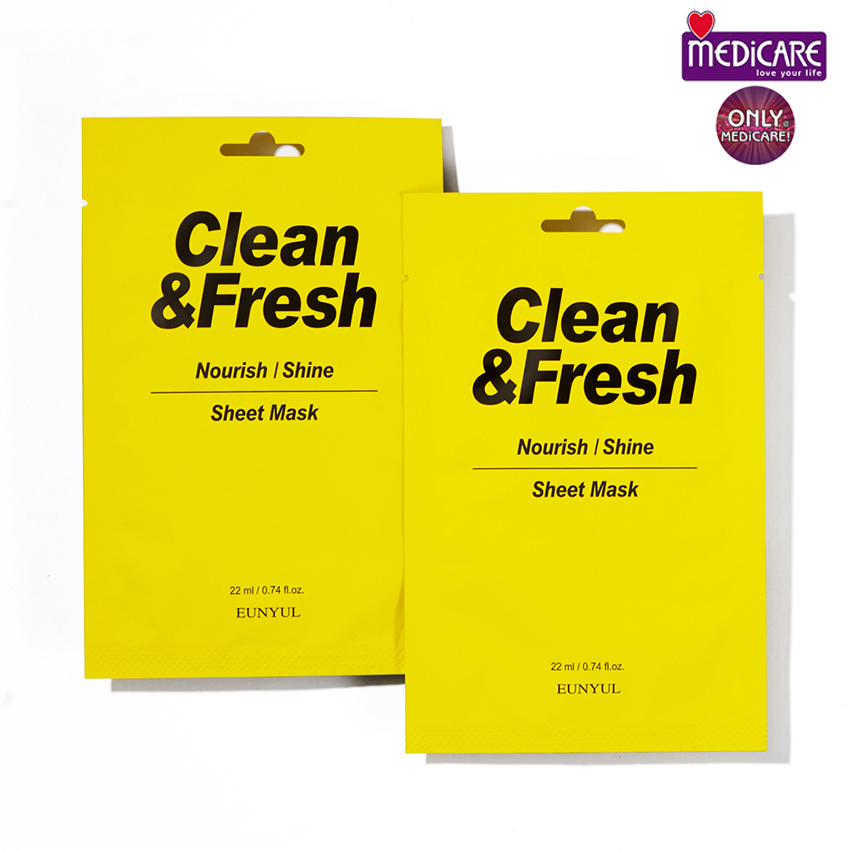 0128079 Mặt nạ CLEAN & FRESH nuôi dưỡng/sáng da