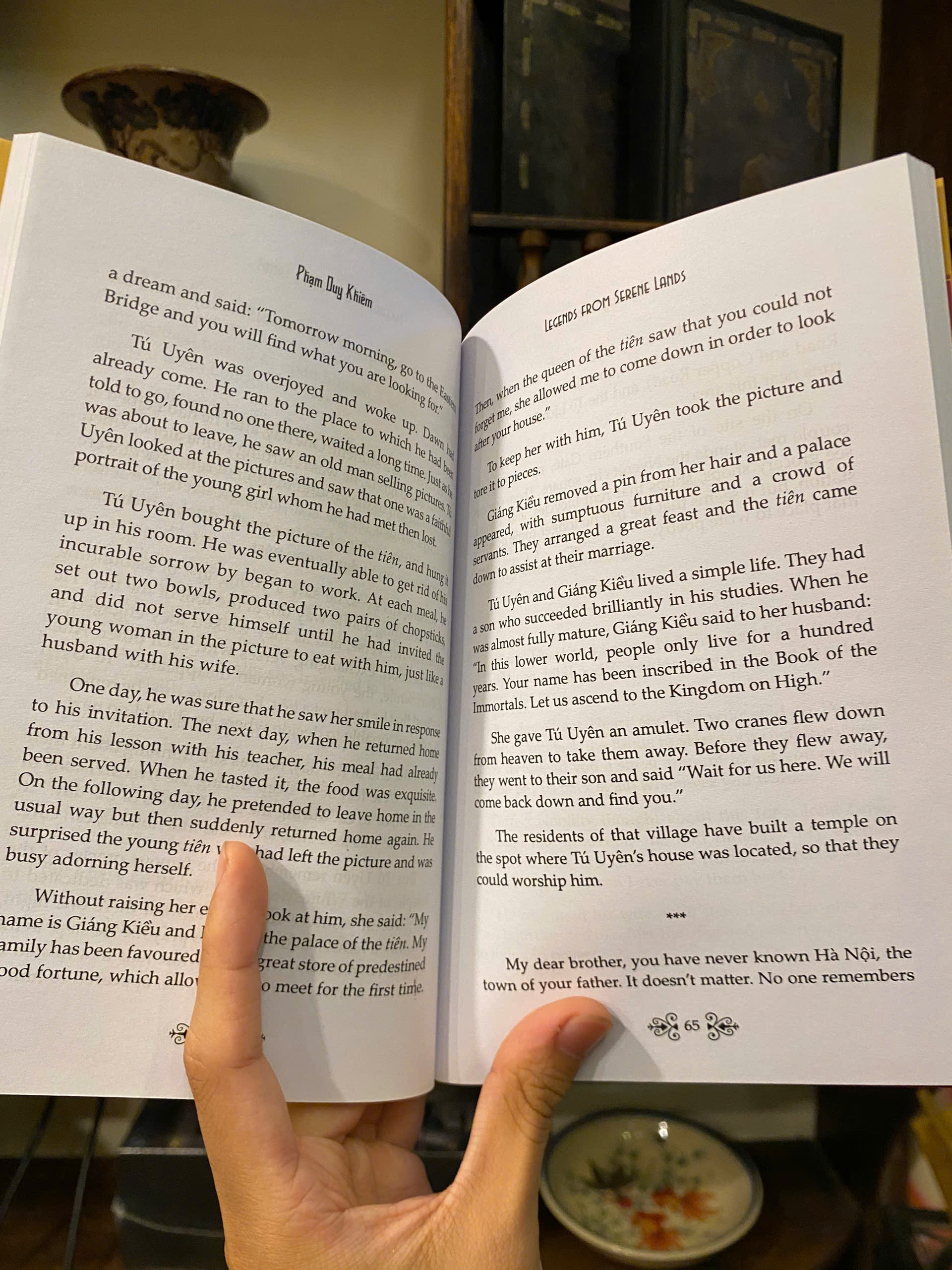 Sách - Legends from Serene Lands by Phạm Duy Khiêm - Vietnamese Fiction book in English - Ngoại Văn
