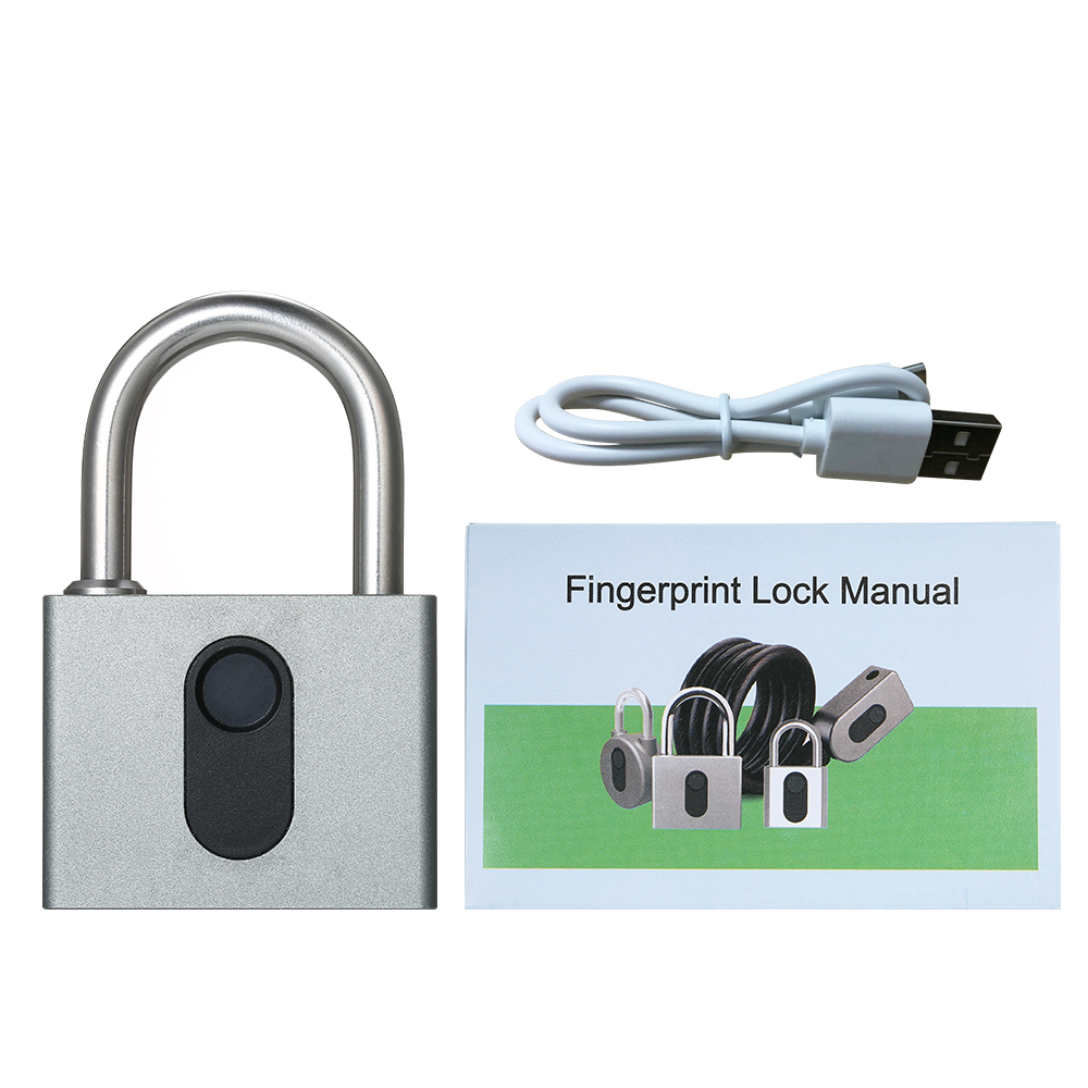 Khóa vân tay thông minh USB Có thể sạc lại, lưu trữ 20 dấu vân tay