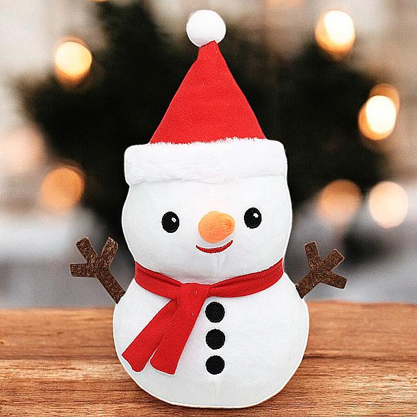 Thú Nhồi Bông Người Tuyết Giáng Sinh 30 cm - Hoàng Thu HT8214