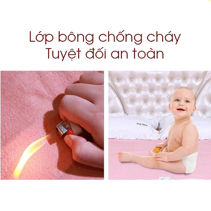 Chăn sưởi điện Chigo 2 vùng nóng độc lập RE0306 (2 x 1.8m)