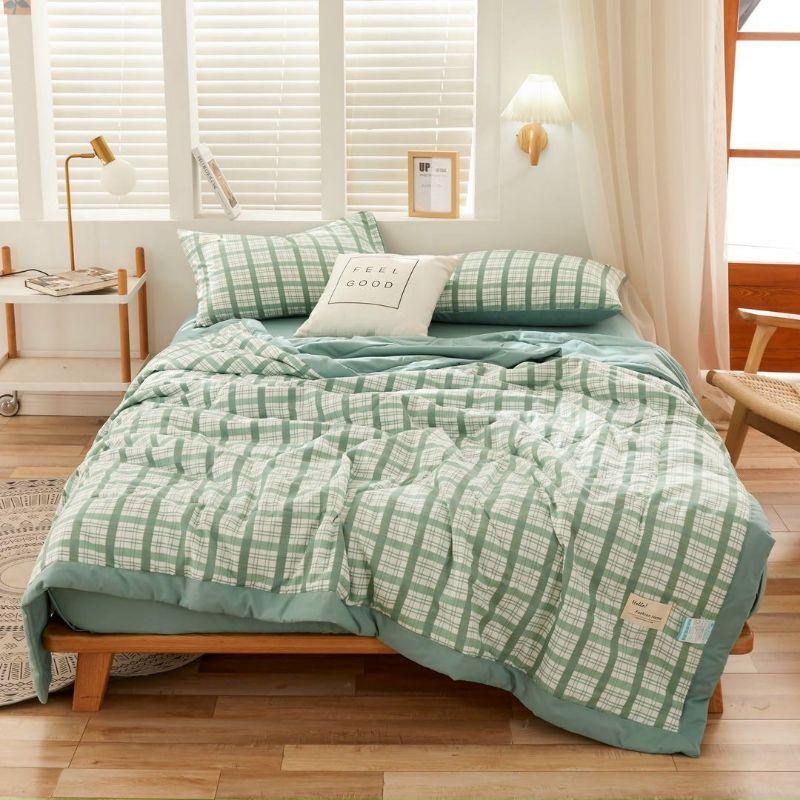 Bộ Cotton kẻ TC Chăn Trần Hè Mới Nhất 2021