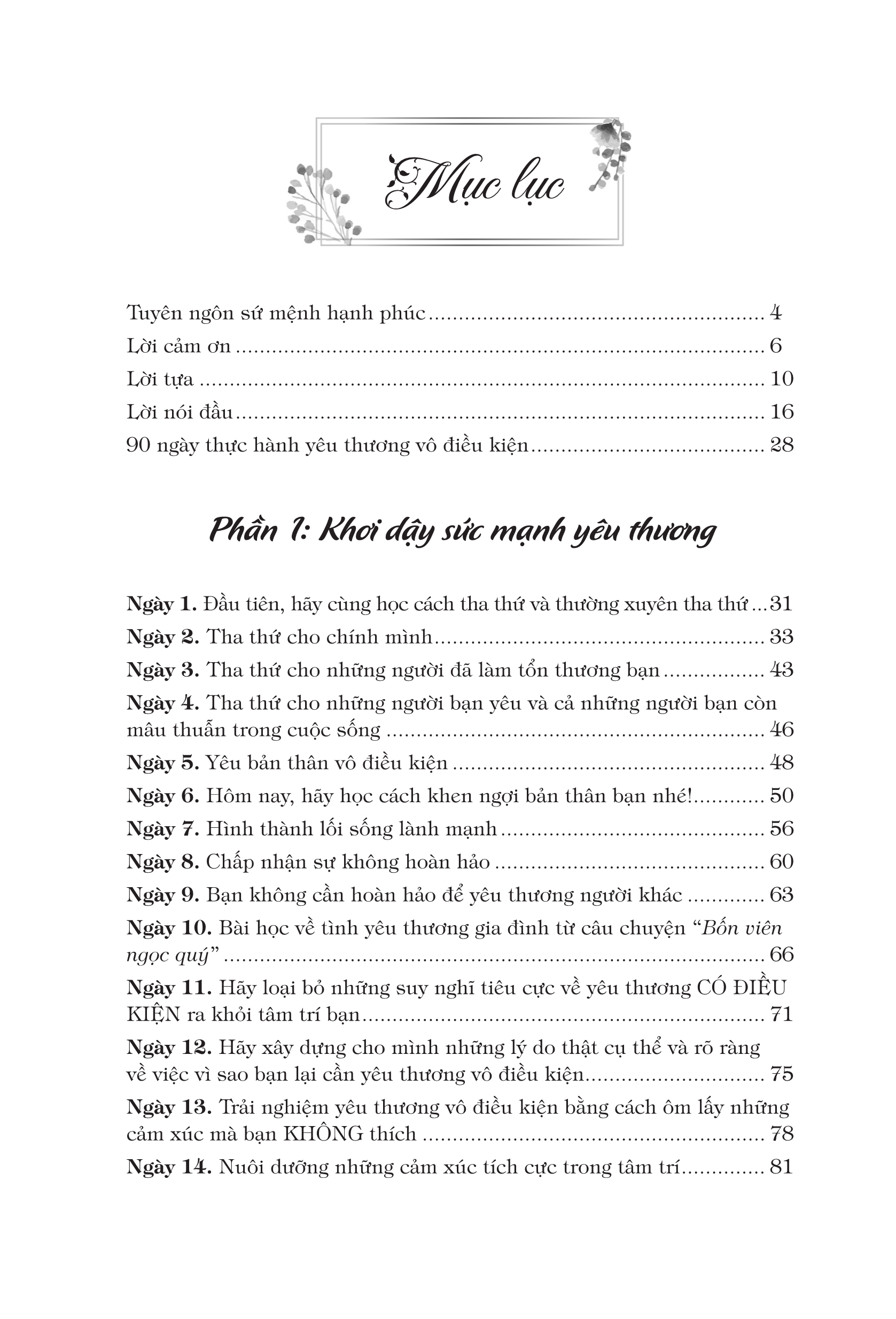 90 Ngày Thực Hành Yêu Thương Vô Điều Kiện - Chinh Phục Hạnh Phúc Tập 2