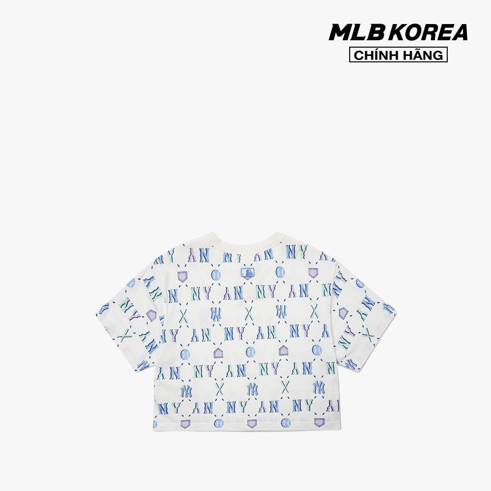 MLB - Áo croptop nữ tay ngắn Summer Monogram 3FTSM6023