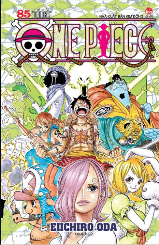 Hình ảnh One Piece - Tập 85 - Bìa rời