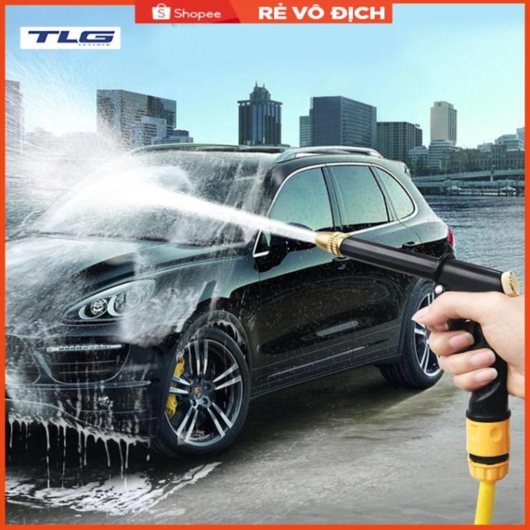 Bộ dây và vòi xịt rửa xe tưới cây tăng áp,vòi xịt rửa,vòi tưới cây 810-2498-1