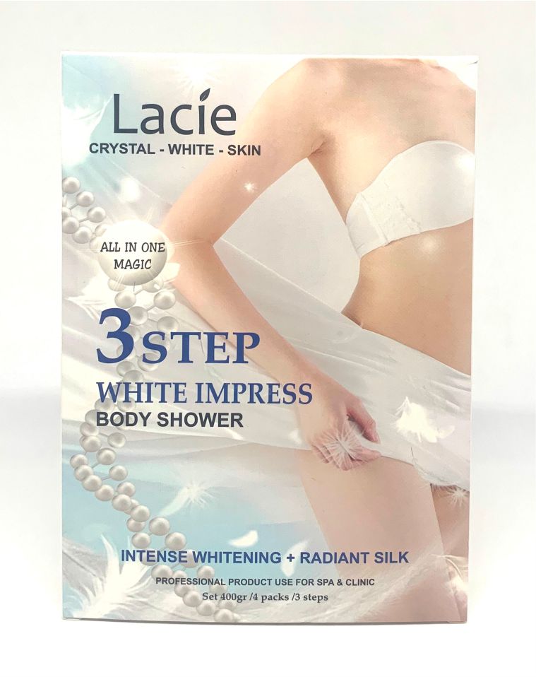 Bộ tắm trắng tại nhà cao cấp 3 Step White Impress