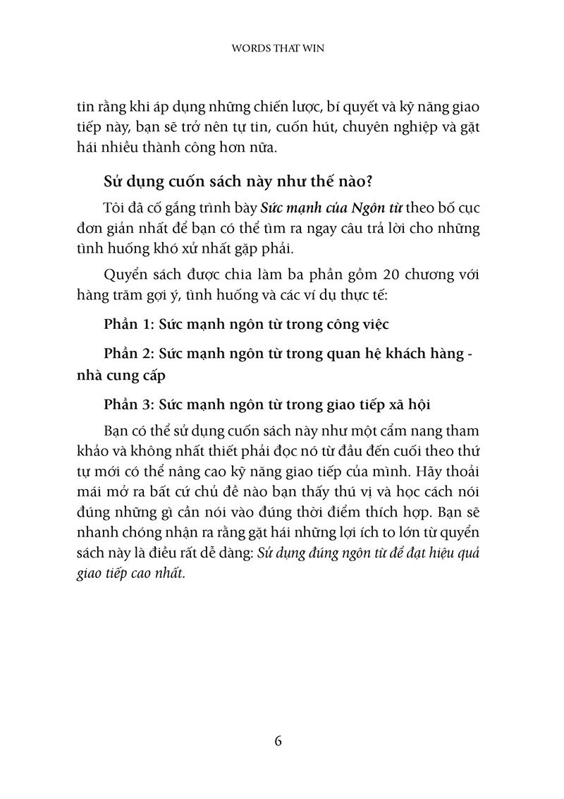 Sức Mạnh Của Ngôn Từ - Words That Win