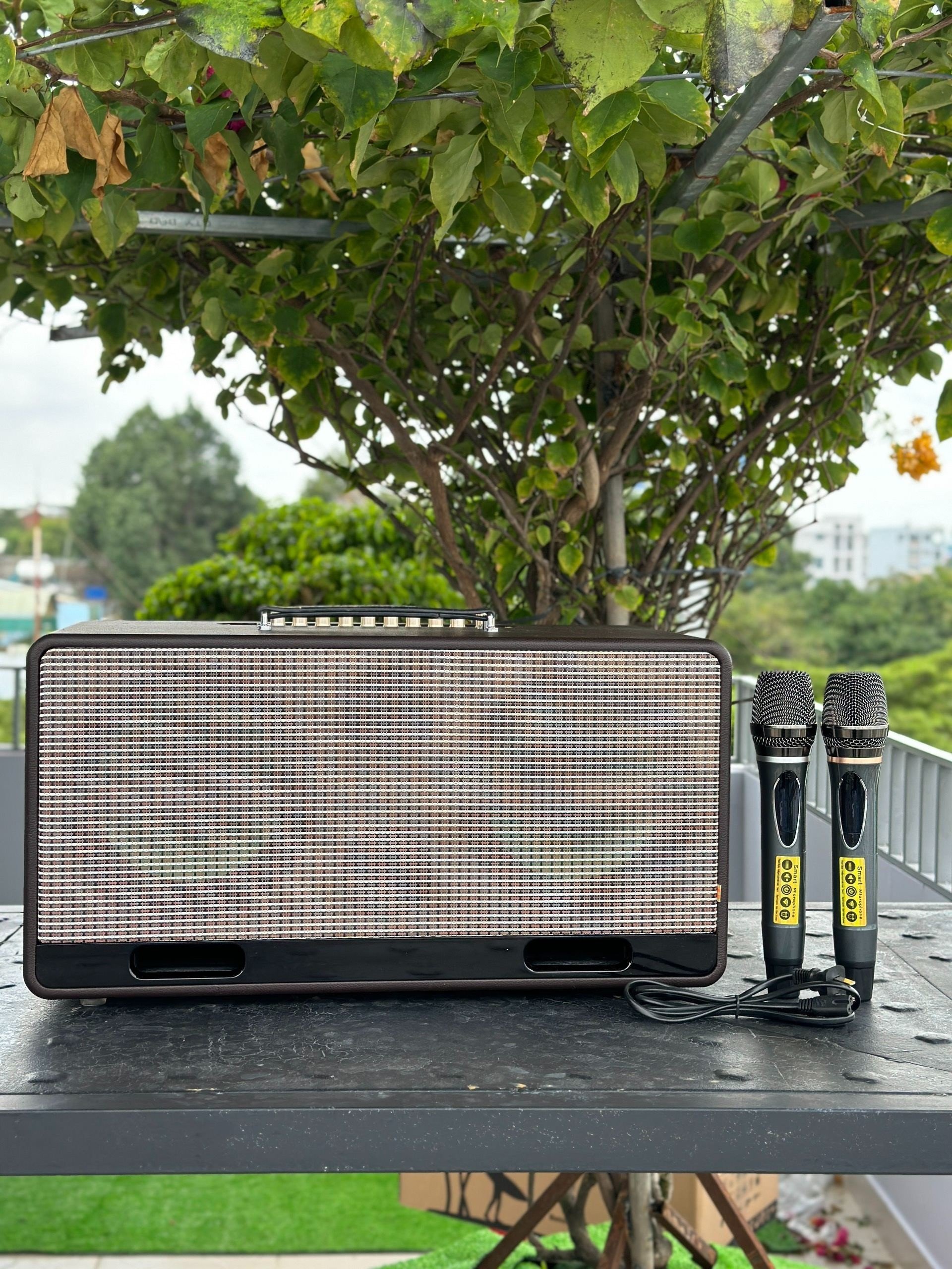 Loa Bluetooth Xách Tay MTMax DK03 - Siêu Phẩm Loa Karaoke Cao Cấp Giá Rẻ 2023 Công Suất Lớn Âm Thanh Mạnh Mẽ Uy Lực Bảo Hành 12 Tháng Tặng Kèm Micro Karaoke Không Dây hàng chính hãng