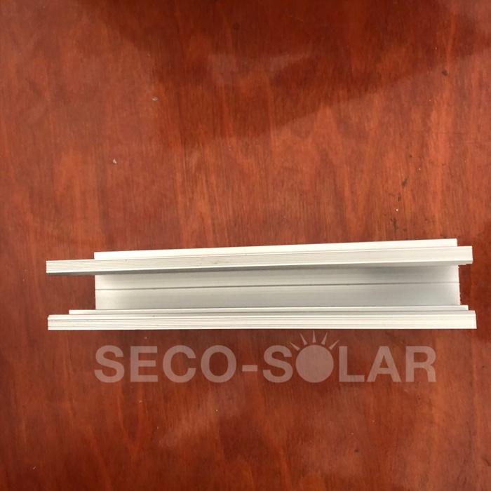 Thanh MINI RAIL nhôm lắp pin mặt trời trên mái tôn