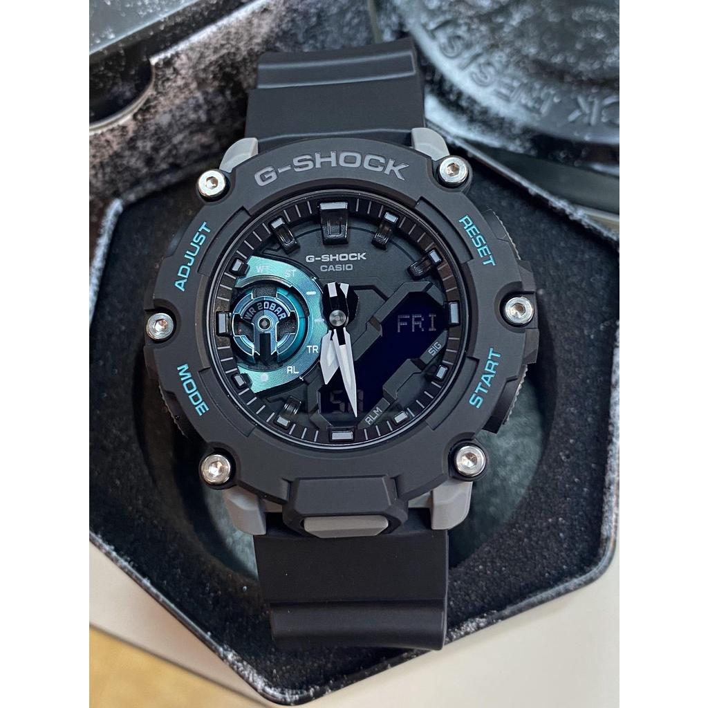 Đồng Hồ Nam Dây Nhựa Casio G-Shock GA-2200M-1ADR Chính Hãng - Lõi Carbon - GA-2200M-1A