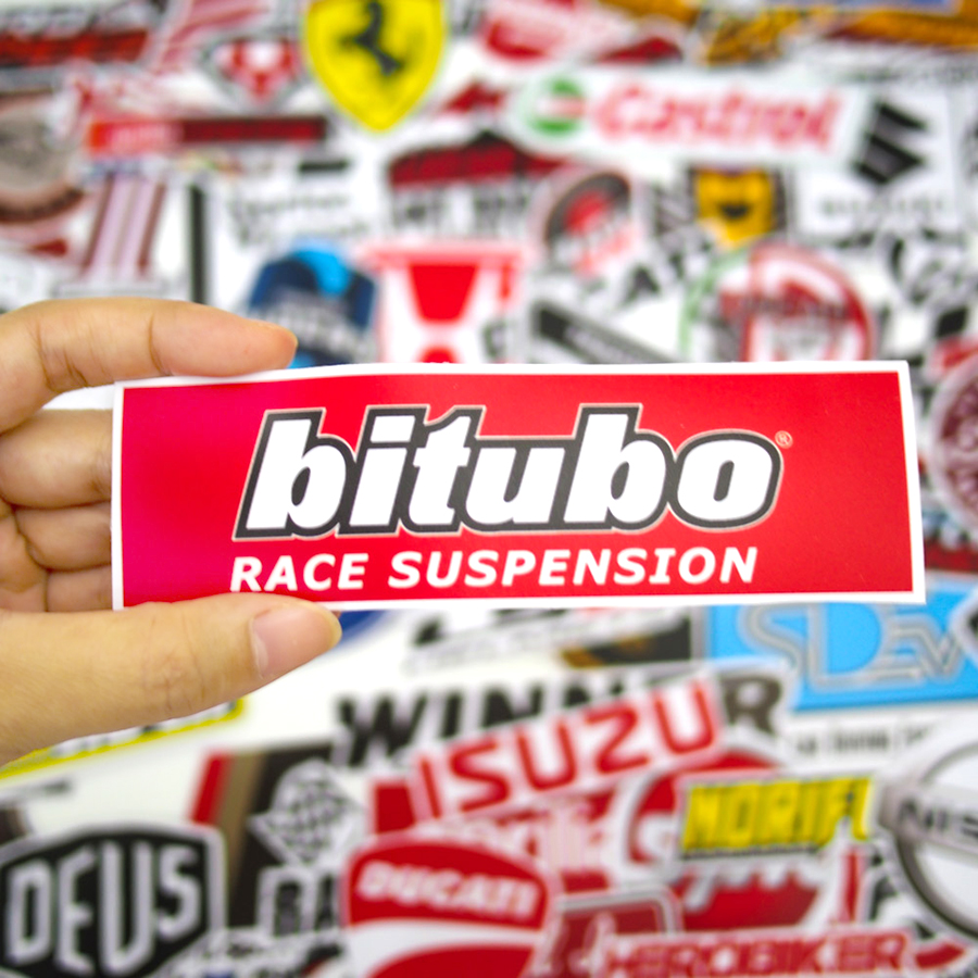 Set 100 Sticker - Logo Racing