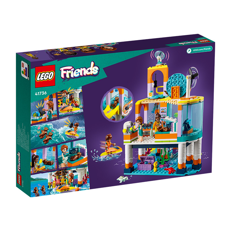 Đồ Chơi Lắp Ráp Trung Tâm Cứu Hộ Sinh Vật Biển Lego Friends 41736