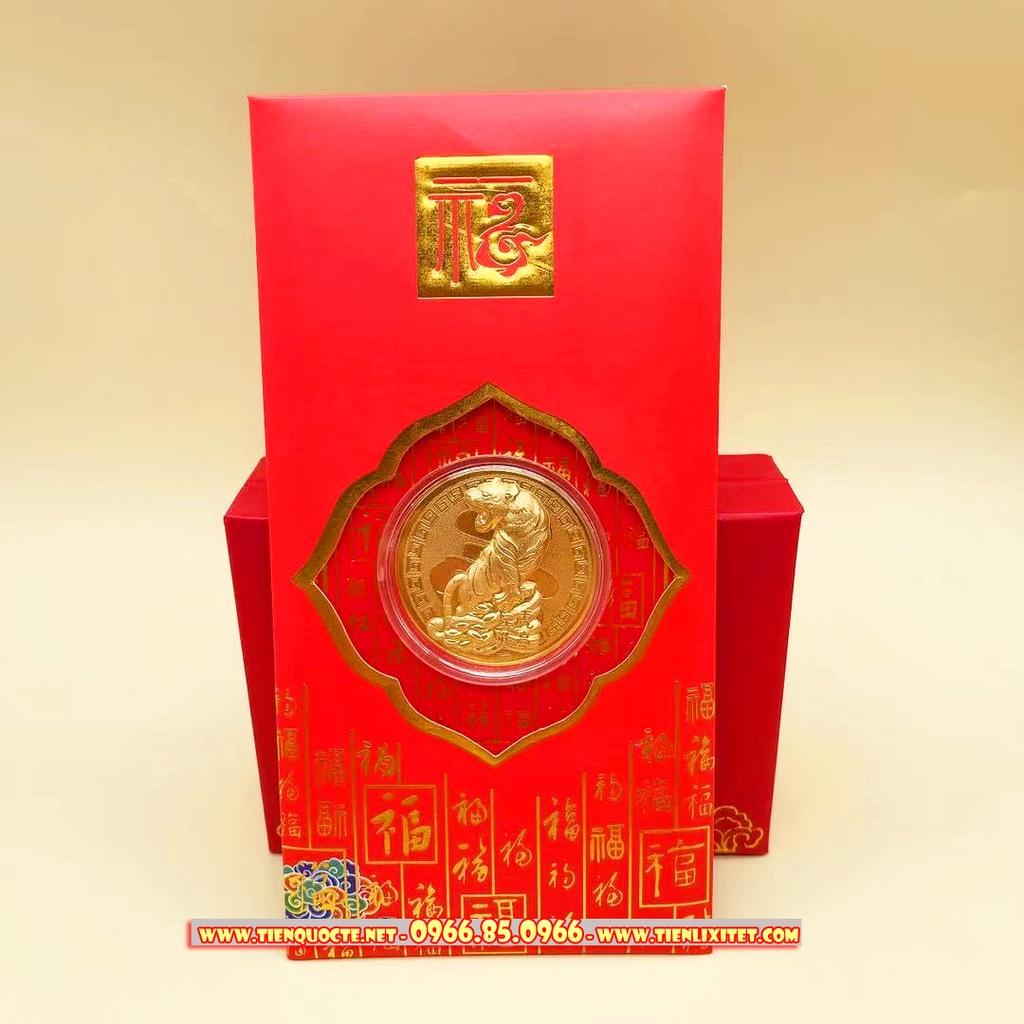Combo 60 bao lì xì 2022 hình con hổ Nhâm dần làm lì xì tết 2022