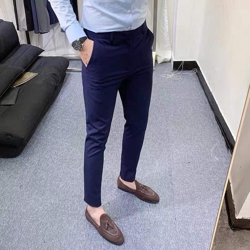 Quần tây âu nam cao cấp chất vải tuyết co giãn 4 chiều , chuẩn thiết kế hàn quốc, cực tôn dáng, lịch sự, trẻ trung