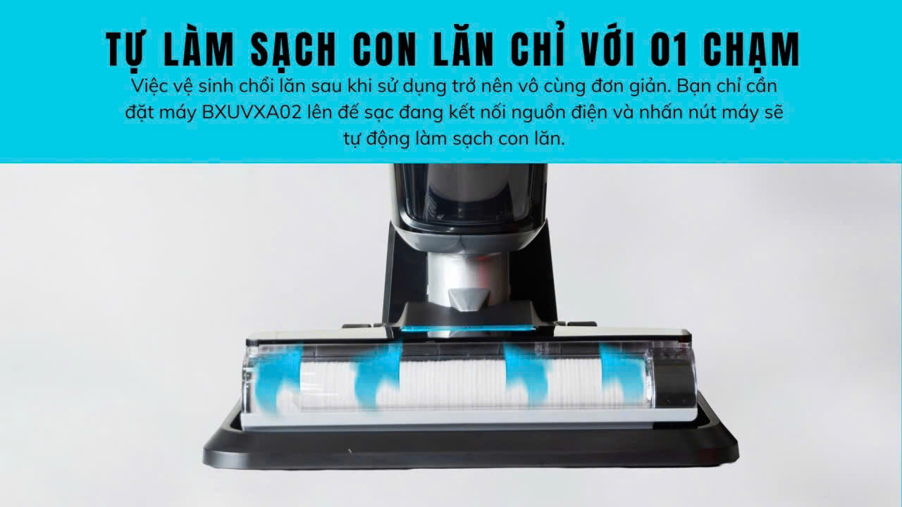 Máy hút bụi không dây lau sàn thông minh 5 chức năng Black+Decker BXUVXA02 -HÀNG CHÍNH HÃNG