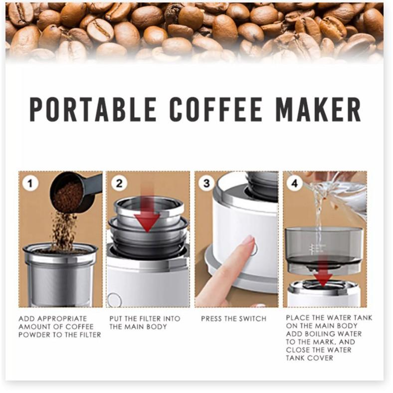 ️ Máy pha cà phê di động Coffee Maker