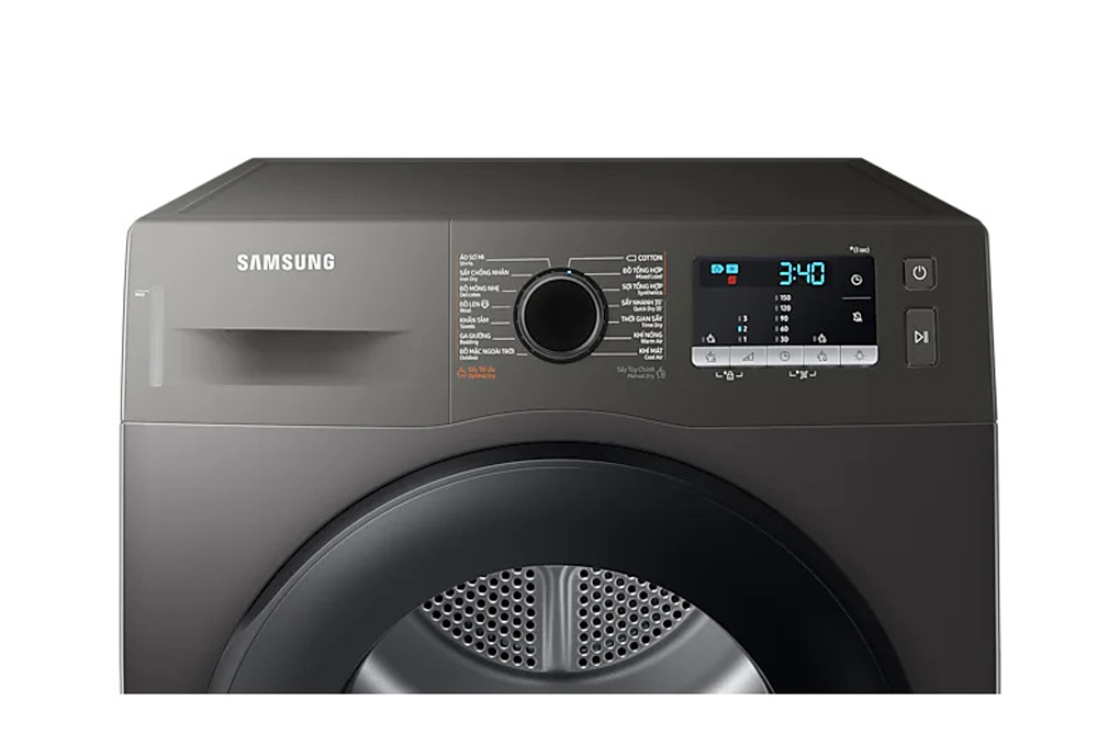 Máy sấy bơm nhiệt Samsung Heatpump 9kg DV90TA240AX/SV - Hàng chính hãng