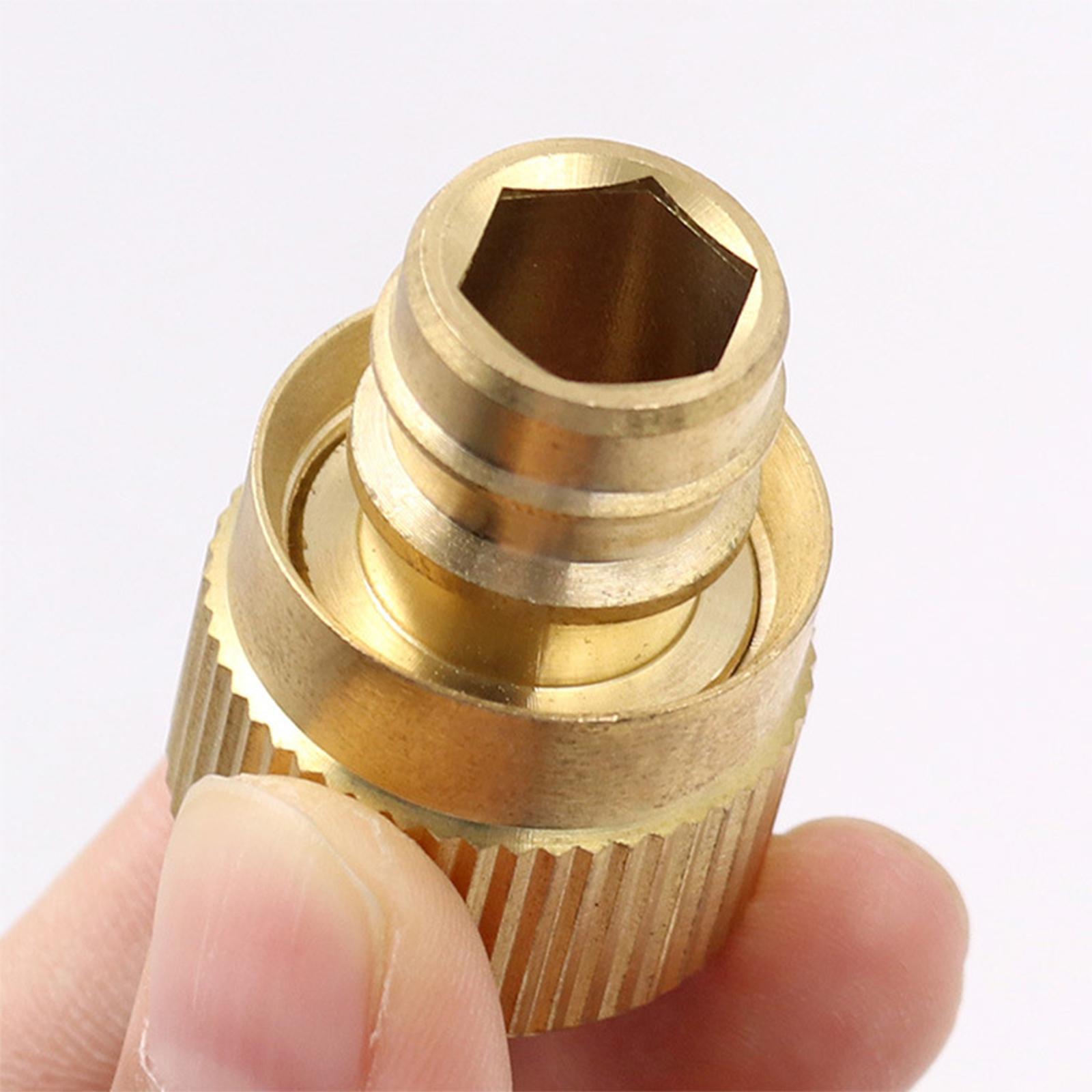 Brass Garden Hose Tap Connector Brass Joint Garden Hose Adapter for Garden Hose Replaces