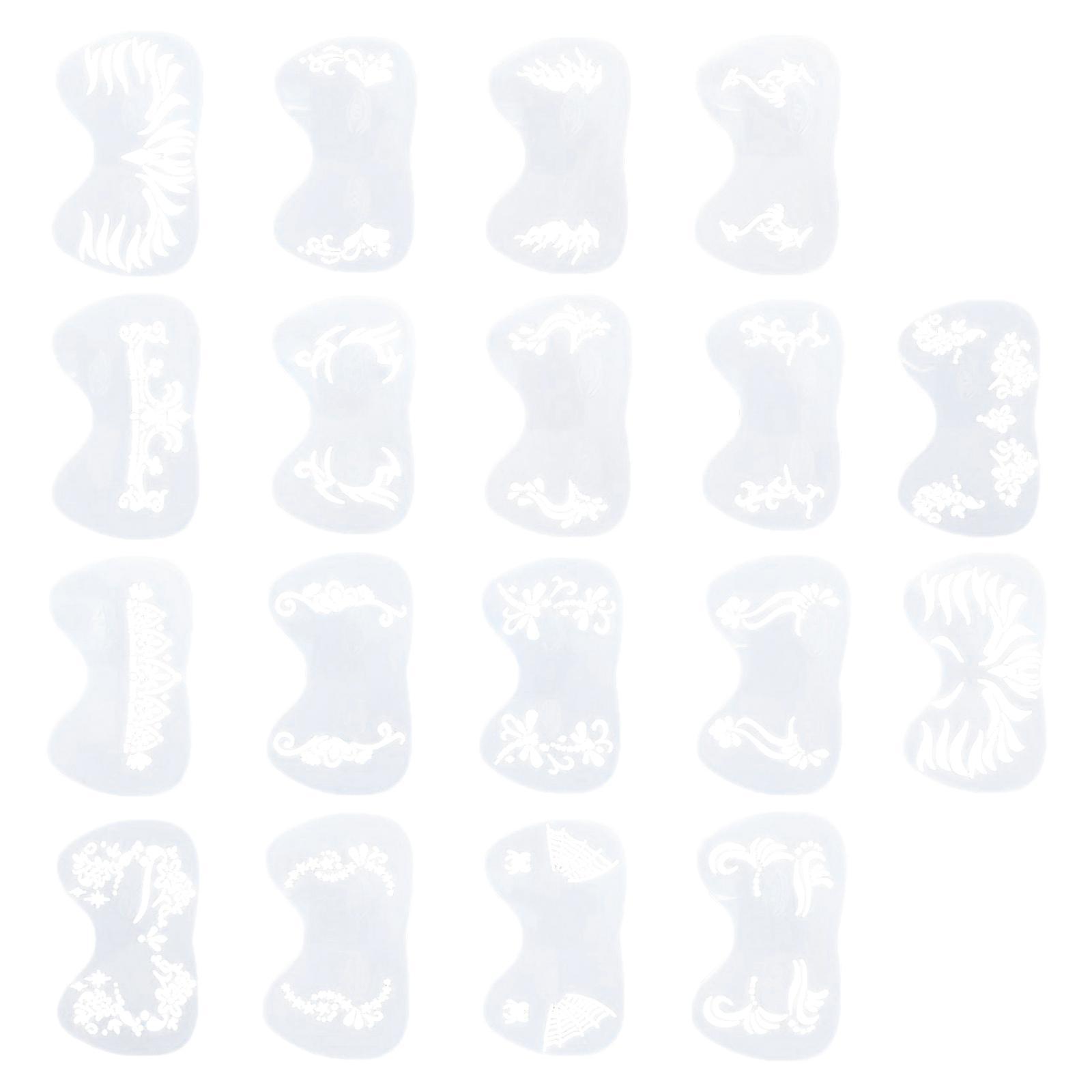 Face Paint Stencils Set for Children Adult DIY Party Supplies Painting