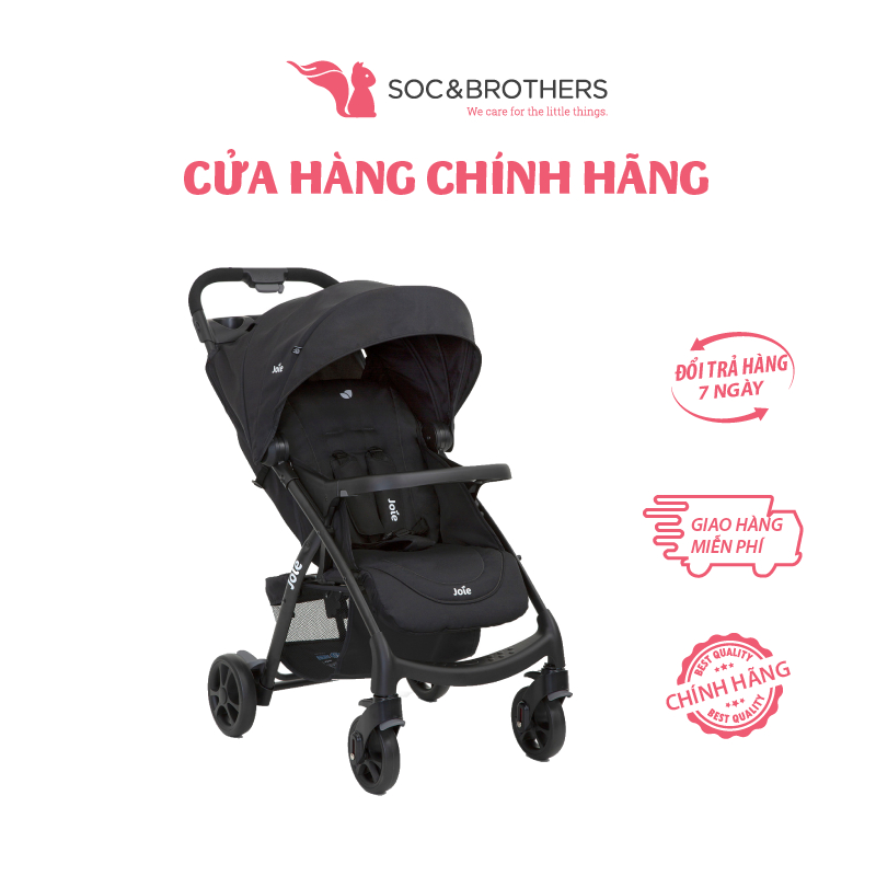 Xe đẩy trẻ em Joie Muze LX W/ FM Coal