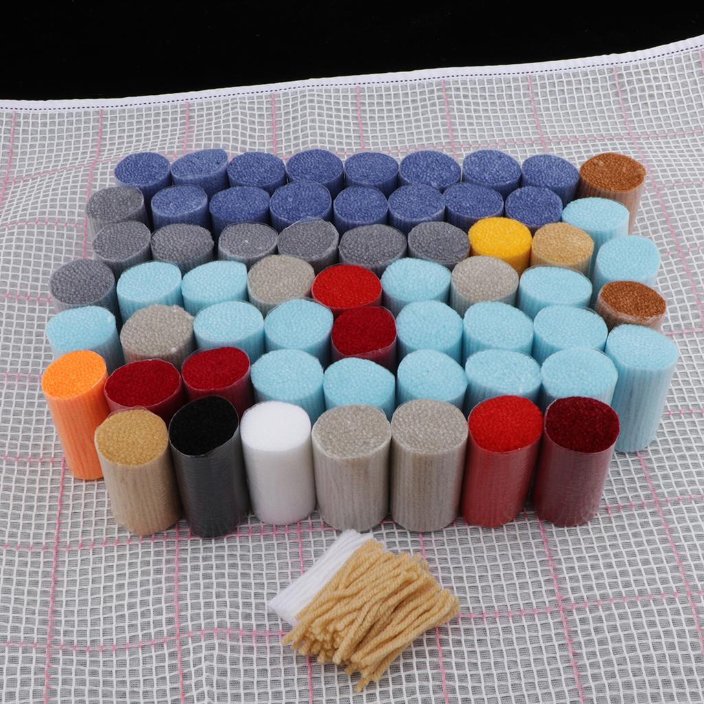 DIY Latch Hook Kit Rug Making Crafts for Kids/Adults 31 inch X 20 inch