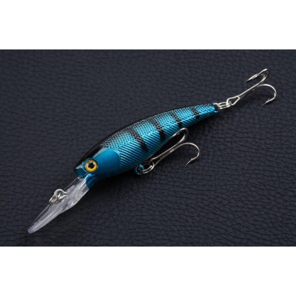 Mồi câu lure cá Chẽm Hồng Nhồng Măng Dài 9cm Nặng 8.3gam Đồ Câu Việt Bắc