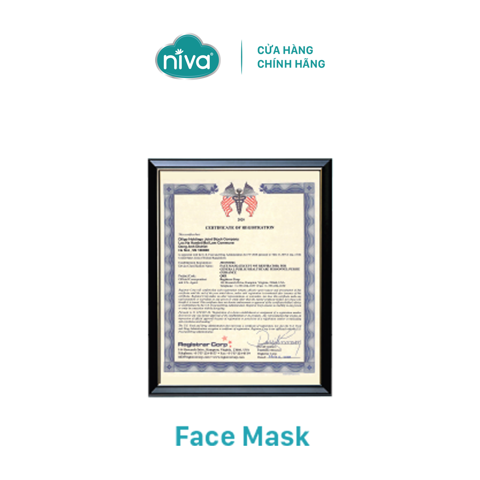 Khẩu Trang Niva 4D Mask KF94 Người Lớn 25 Chiếc Ngăn Bụi Mịn, Kháng Khuẩn, Không Kích Ứng Da, Hàng Chính Hãng
