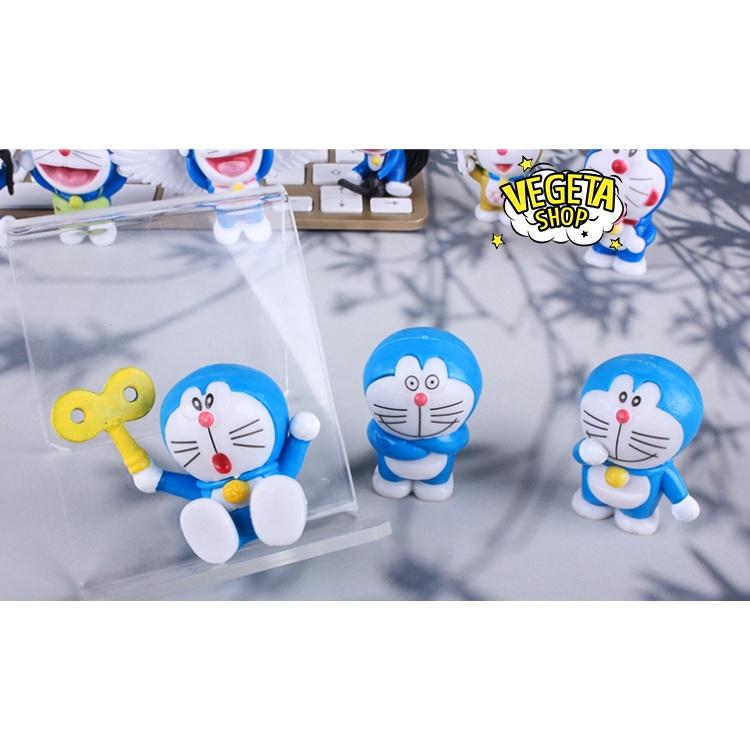 Mô hình Doraemon Doremon - Set 6 tư thế nhân vật Doraemon Doremon - 6cm