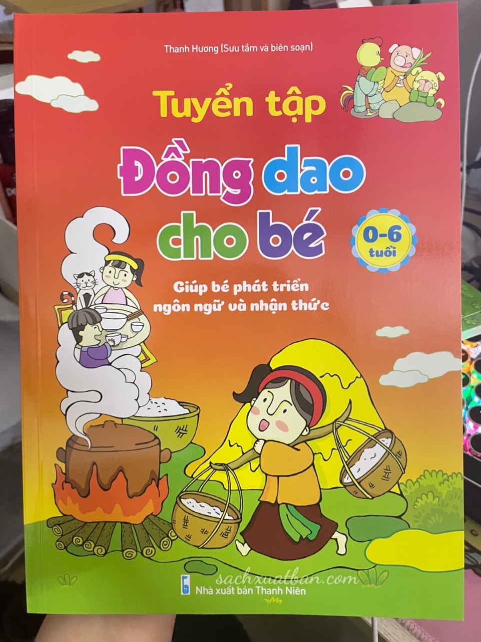 Combo 3 cuốn Truyện thơ cho bé tập nói + Tuyển tập Thơ ca, truyện kể câu đố cho trẻ mầm non - Giúp bé phát triển ngôn ngữ và nhận thức