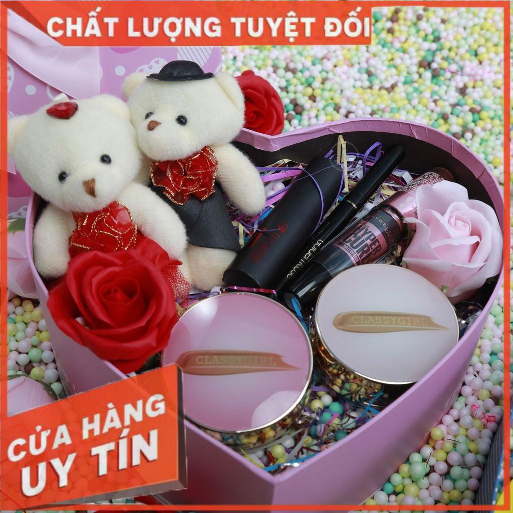 Hộp quà tặng mỹ phẩm siêu dễ thương, cực xịn xò quà tặng sinh nhật MS02