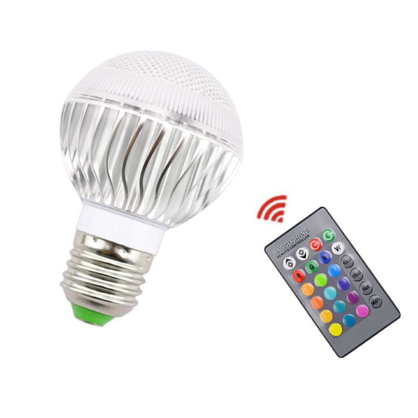Đèn led đổi màu điều khiển từ xa 5WRGB