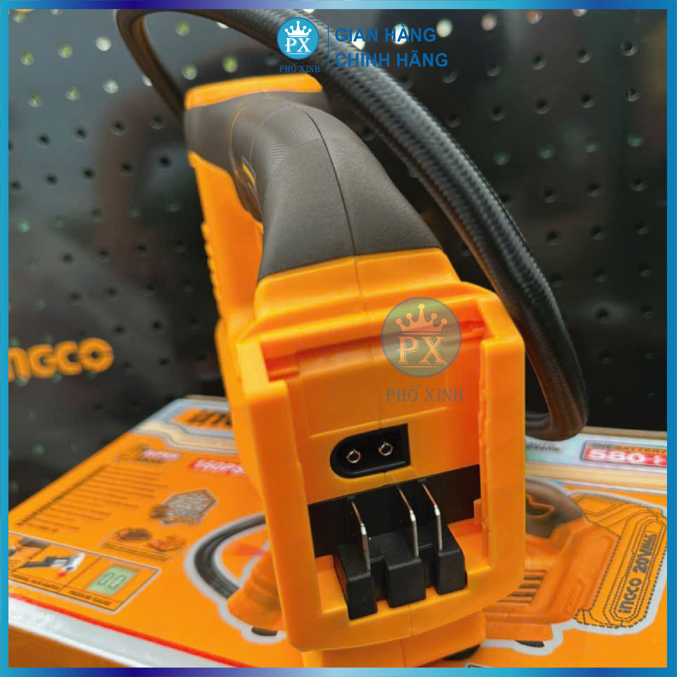 Máy bơm hơi pin 20V CACLI2012 chưa bao gồm pin và sạc