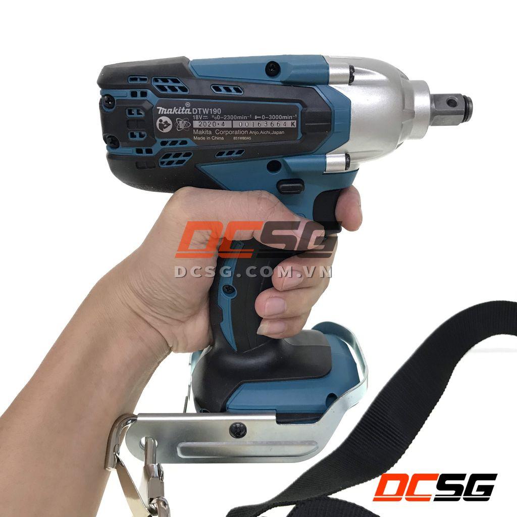 Máy siết bu lông 1/2&quot; dùng pin 18V Makita DTW190ZX (không pin sạc)