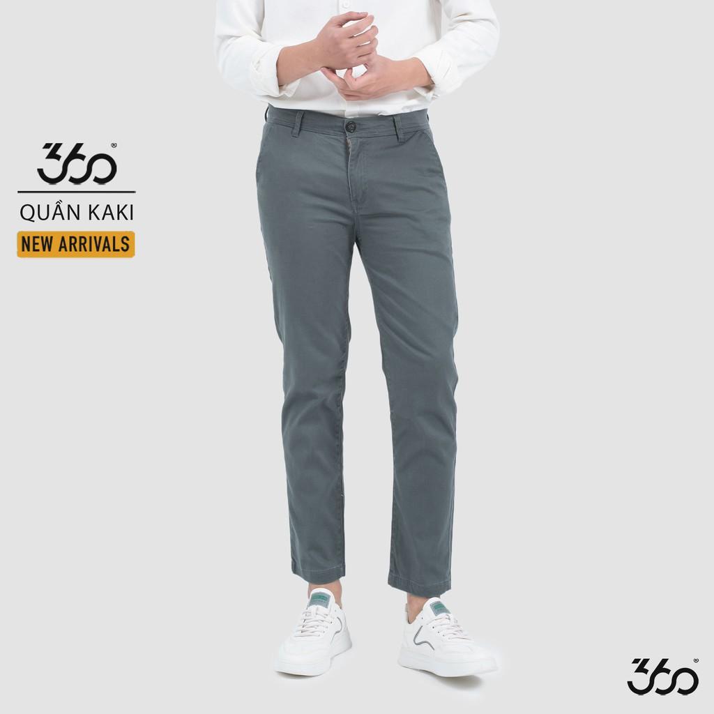 Sale Quần kaki nam dáng dài thời trang 360 Boutique