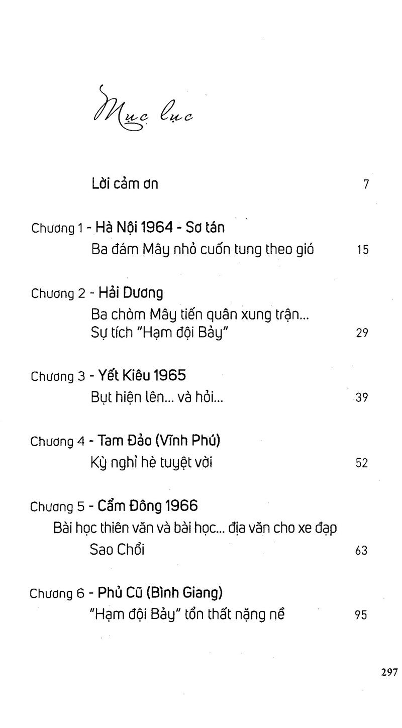 Sách Ba Áng Mây Trôi Dạt Xứ Bèo