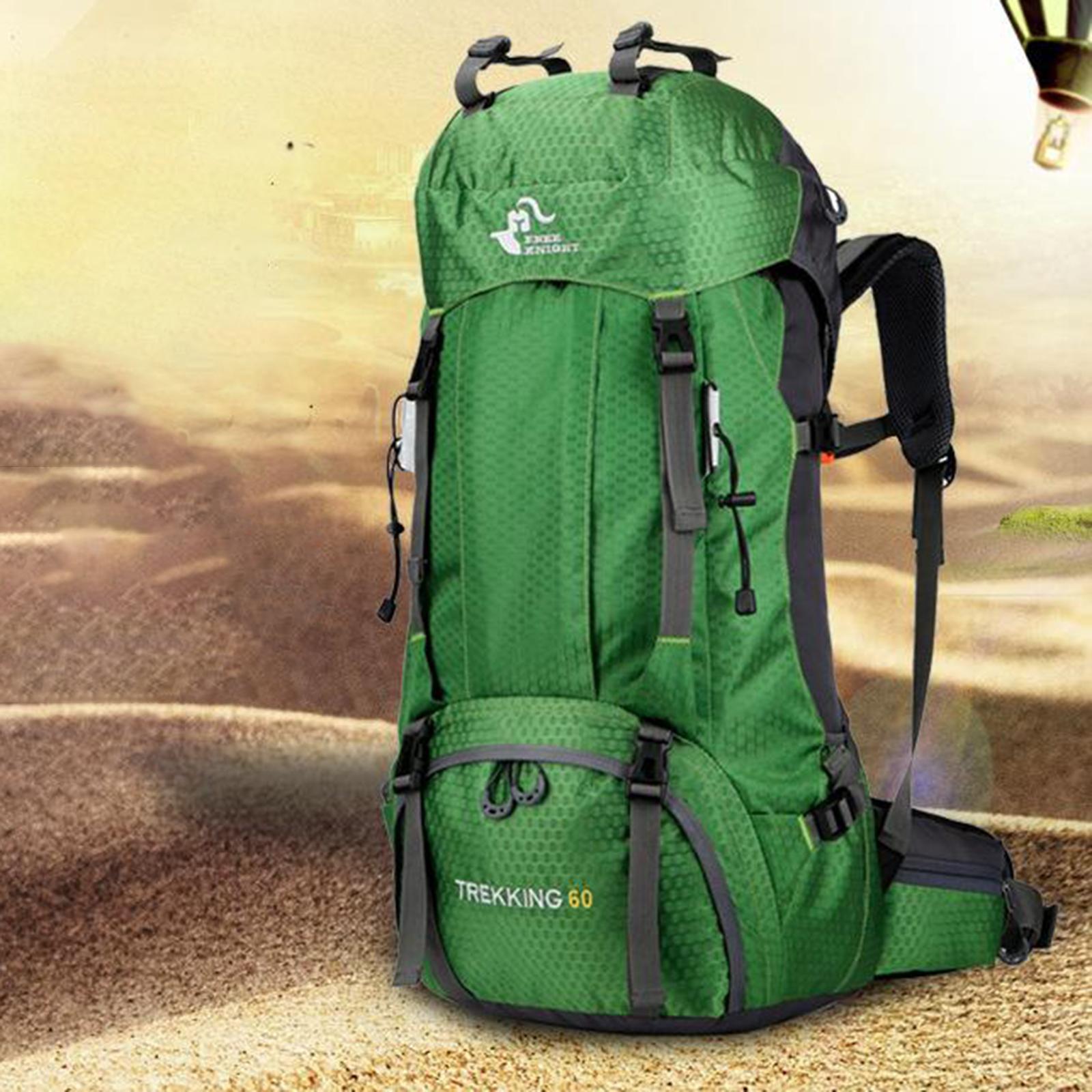 Waterproof 60L Backpack Rucksack Hiking Camping Trekking