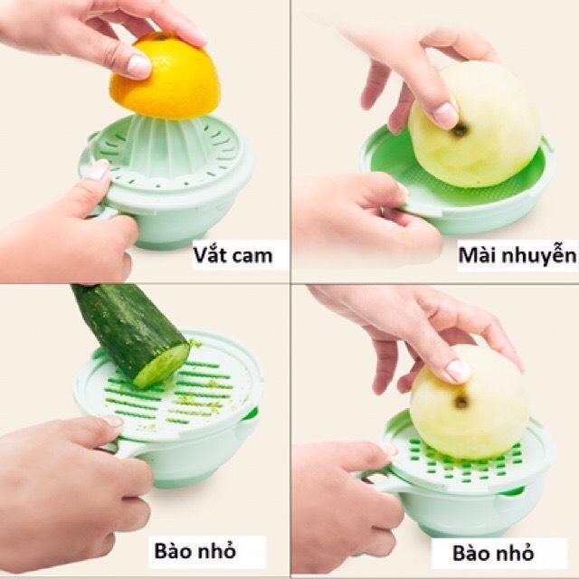 Bộ 10 Món Chế Biến Ăn Dặm Kiểu Nhật Cho Bé (Giao Màu Ngẫu Nhiên)