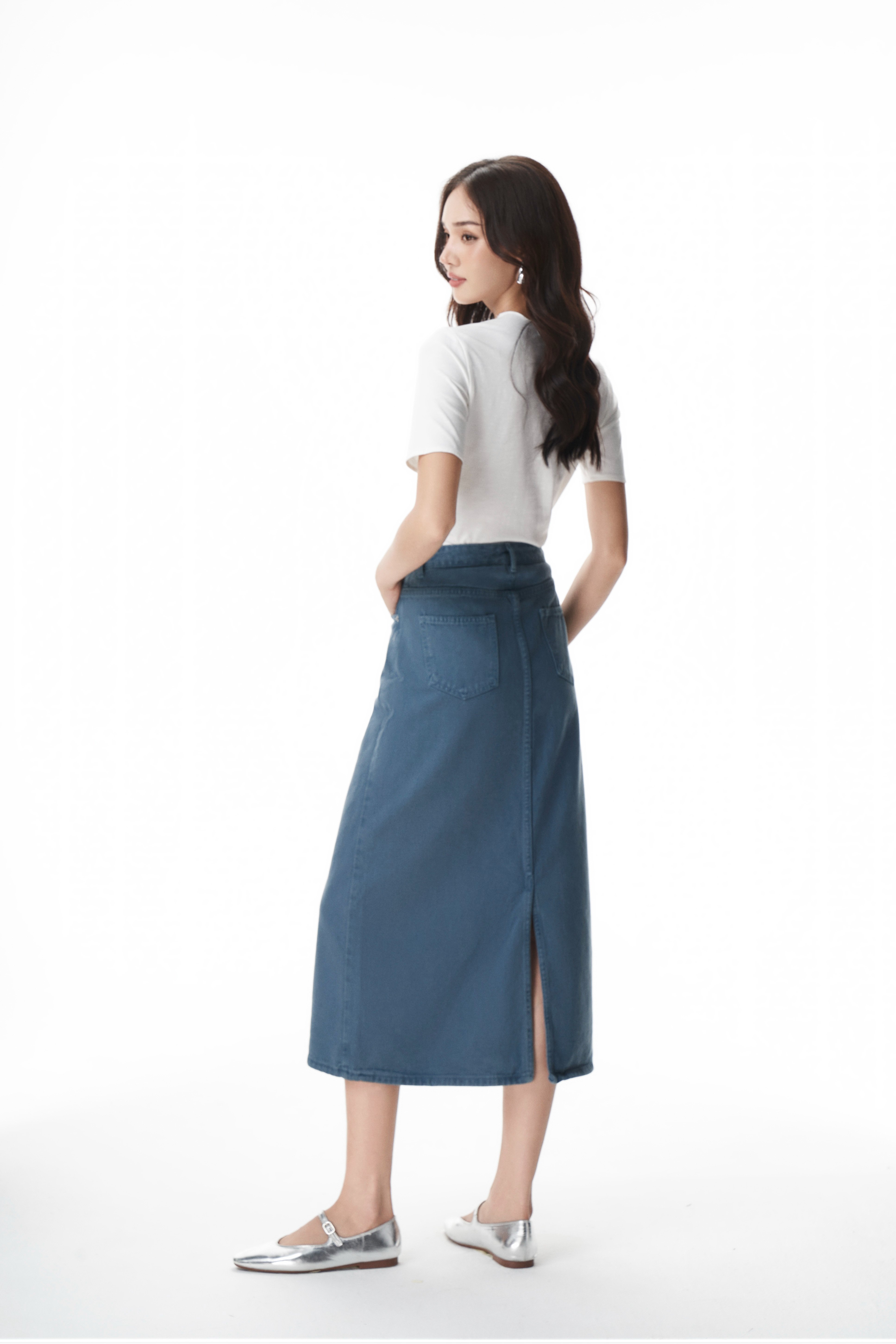 OLV - Chân váy Nathalia Denim Skirt